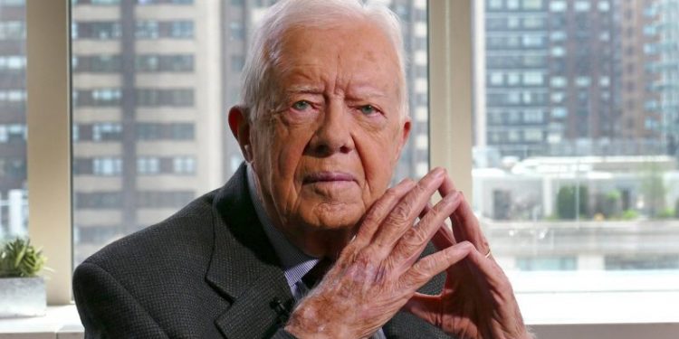 Jimmy Carter is still enjoying ice cream and meeting with family 3 months into hospice care, grandson says