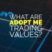 What are adopt me trading values?