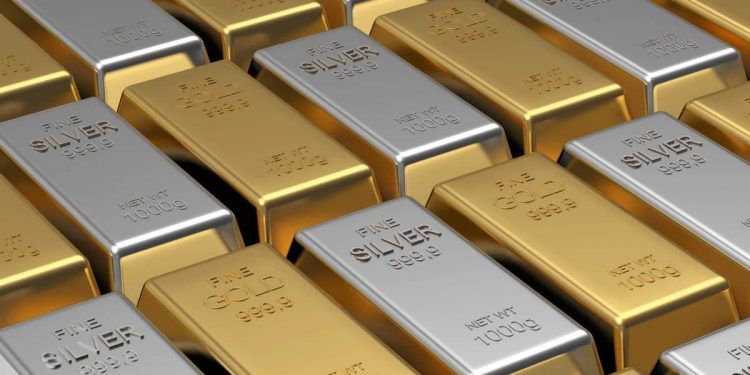 Gold and silver: The price of gold falls below the $1950
