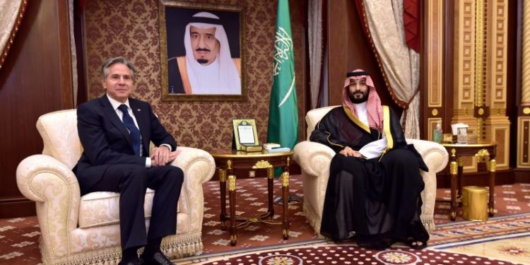 Blinken meets with Saudi Crown Prince Mohammed bin Salman amid strained relations