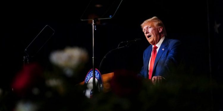 Trump rails against Biden, ‘deep state’ at first speech after classified docs indictment: ‘Political hit job’