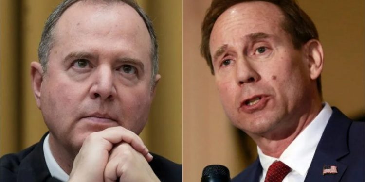 Schiff blasted by GOP opponent for calling censure a badge of honor: ‘He’s a national disgrace’