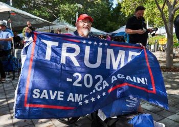 PHOTOS: Trump pleads not guilty on federal charges in Miami; supporters, opponents gather outside
