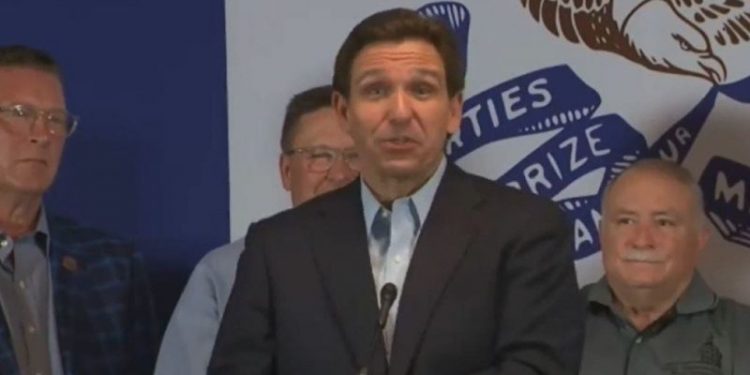 DeSantis response to Trump attack sparks laughs from Iowa crowd: ‘Are you kidding me?’