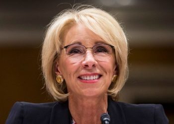 Former Trump Cabinet member Betsy DeVos undecided on 2024 endorsement