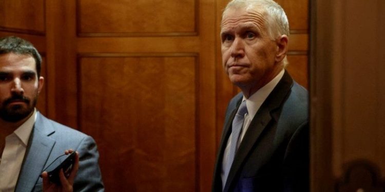 North Carolina GOP censures Sen. Thom Tillis for straying from party on guns, immigration, LGBTQ+ rights