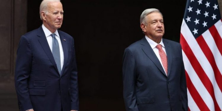 Amid fentanyl crisis, Biden says Mexican president is asking US to stop sending guns