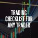Trading Checklist for any trader