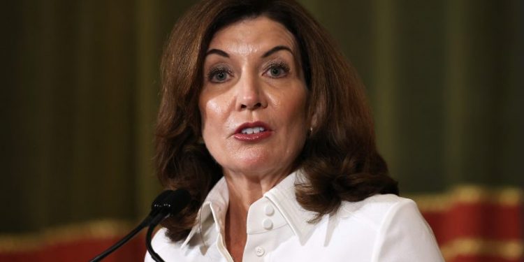 New York Gov. Hochul silent as state lawmakers pass bill considering reparations for slavery