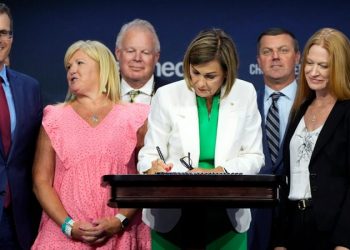 Iowa Gov. Kim Reynolds plans to appeal block on state’s new abortion law