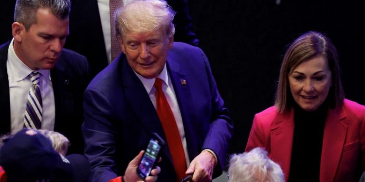 Trump slams Iowa’s Republican governor for staying neutral in 2024 presidential nomination race