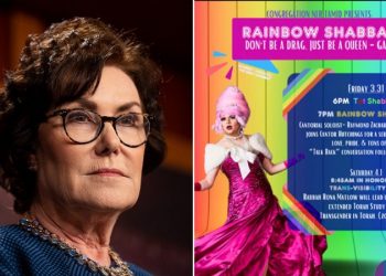 Vulnerable Democrat senator served as president of synagogue that allowed drag queen to preside over services