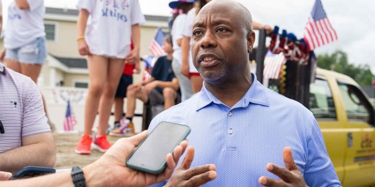 GOP presidential contender Tim Scott to hit airwaves in early caucus state with massive seven-figure ad buy