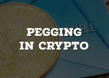 What does pegging mean in crypto?
