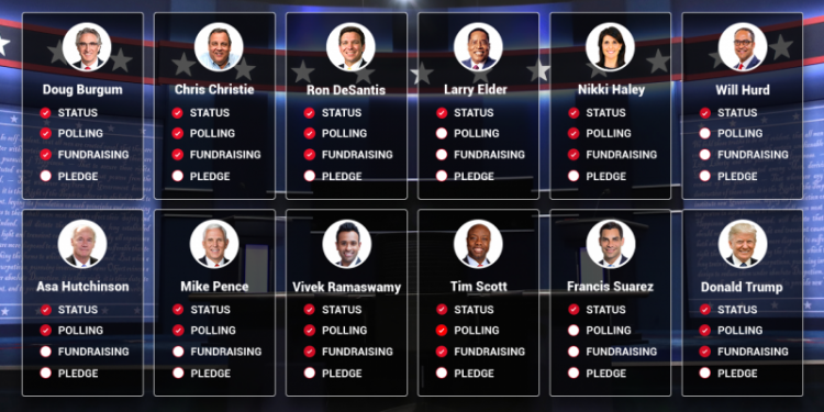 These Republicans have met qualifications for the first GOP presidential debate