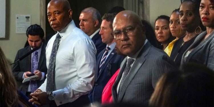 NYC Mayor Adams slams ‘right to shelter,’ says migrant crisis ‘not sustainable’ after touting sanctuary status