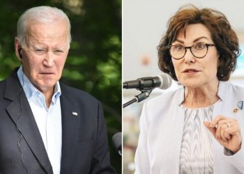 Swing state Democrat cozies up to Biden ahead of consequential Senate race despite president’s poor polling