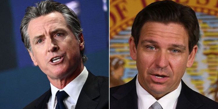 Biden, Harris advisers irked by Newsom’s plan to debate DeSantis: ‘Disrespectful’