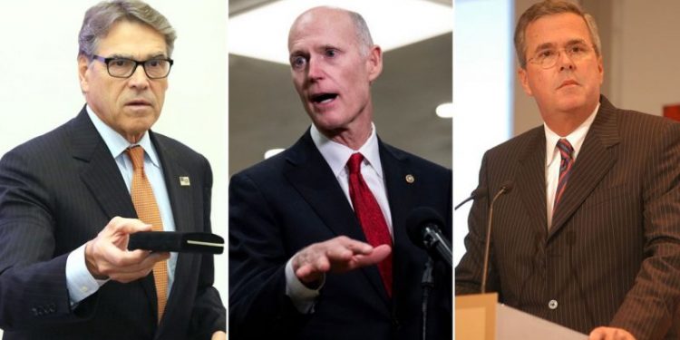 Rick Scott taps 2016 Trump rivals for his Senate campaign finance committee