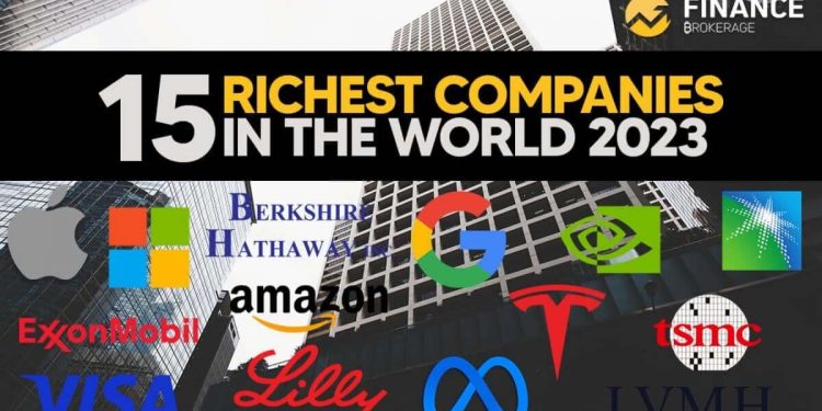 15 Richest Companies in the World 2023