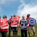 UAW strike begins at Mercedes-Benz supplier in Alabama as Detroit’s Big Three walkout continues