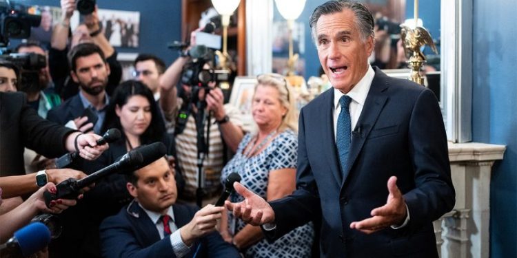 Romney uses Biden’s own words against him, calls for president to join him in retirement: ‘Time to transition’