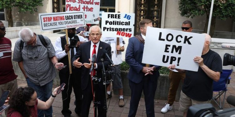 Former Trump adviser Navarro convicted of contempt after defying Jan. 6 subpoena