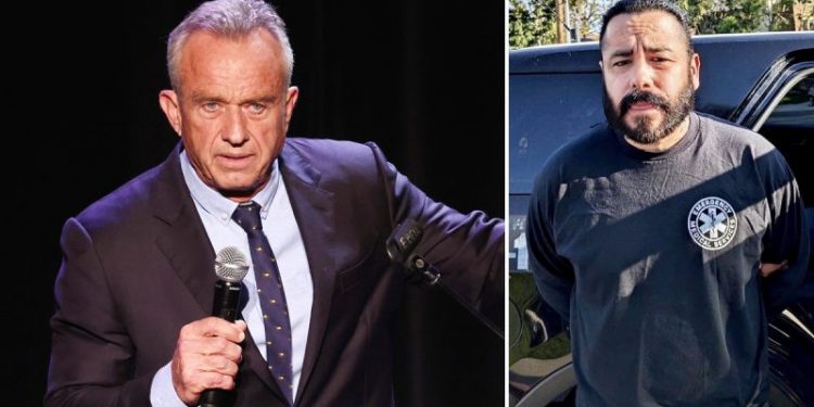 Armed man impersonating law enforcement arrested at RFK Jr campaign event in Los Angeles