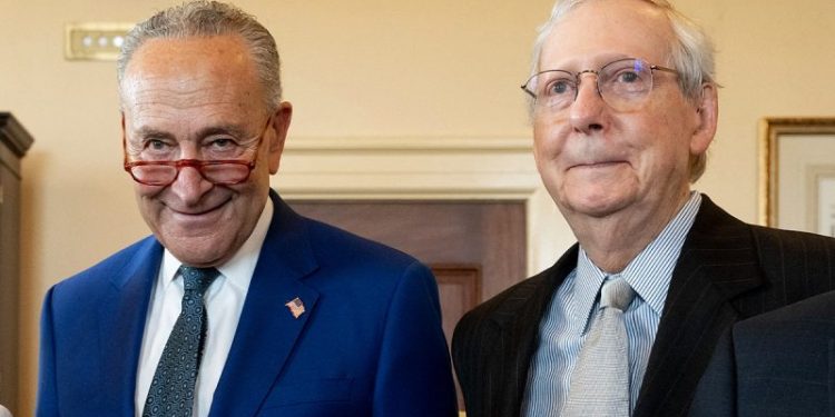 Senate leaders reach short-term budget deal with $6B in Ukraine aid, setting up showdown with House