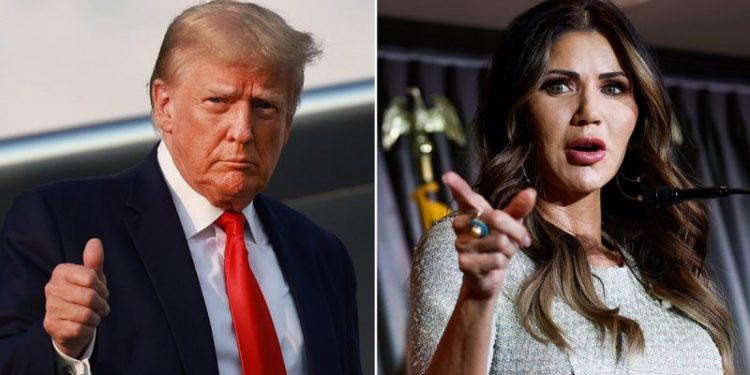 Gov. Kristi Noem expected to endorse Donald Trump for president at South Dakota rally