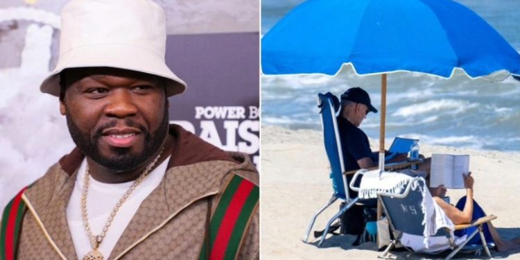 50 Cent rips Biden for Delaware beach trip amid Israel-Hamas war: ‘We got some real s— going on’