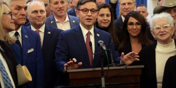 GOP rebels’ faith in Speaker Johnson on spending fight could avert government shutdown