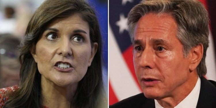 Haley slams Blinken as ‘irresponsible’ for saying no link between Israel attack and $6B released to Iran