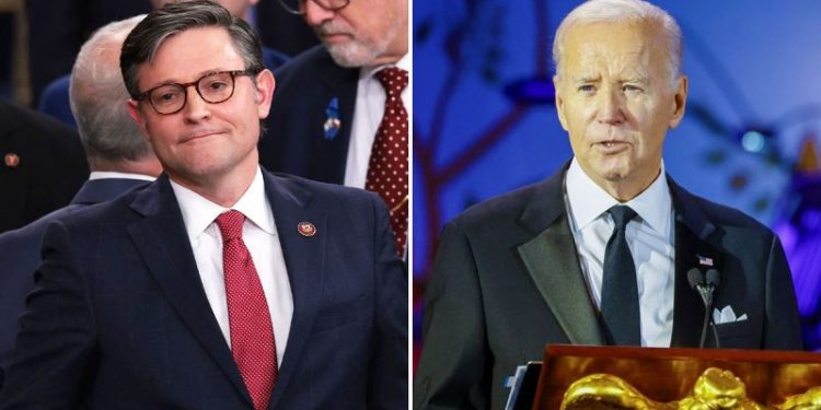 Biden campaign attacks Speaker Johnson over views on ‘same-sex relations,’ ignores president’s past comments