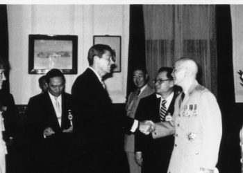 Taiwan president on Reagan’s support during visit with US delegation: Shared values of ‘freedom and democracy’