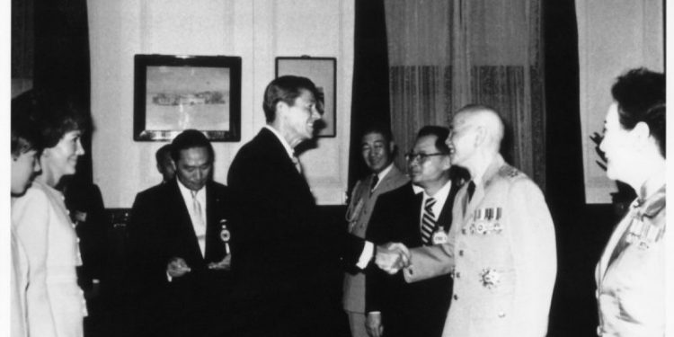 Taiwan president on Reagan’s support during visit with US delegation: Shared values of ‘freedom and democracy’