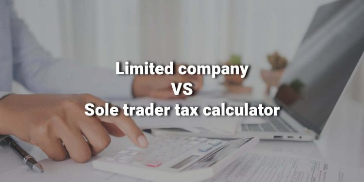Limited company vs Sole trader tax calculator