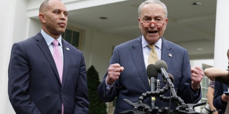 Jeffries and the Democrats are sitting pretty amid House GOP speaker chaos