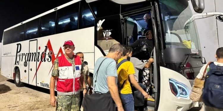 Israel-Hamas war: Five American aid workers leave Gaza for Egypt through Rafah crossing, hundreds remain