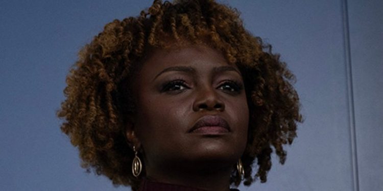 WATCH: Jean-Pierre gives terse response when questioned on possible staff shakeup amid Biden polling crisis