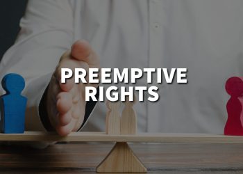 What are preemptive rights?