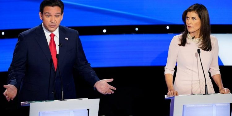 Haley, DeSantis fire shots at Trump in head-to-head debate: ‘He did not deliver’