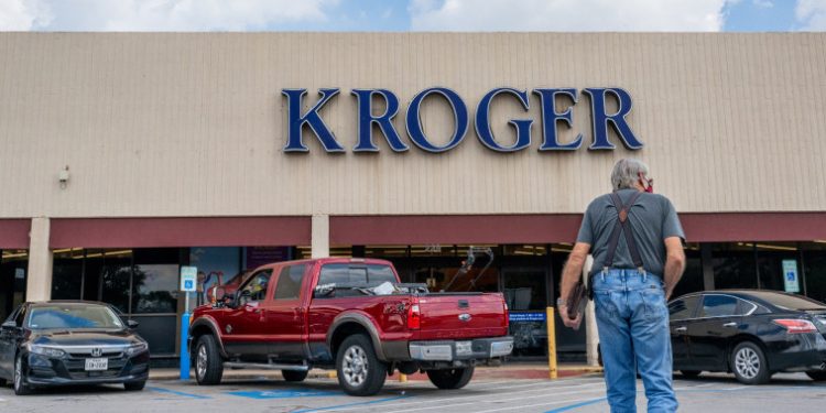 Biden administration sues to block Kroger-Albertsons supermarket merger
