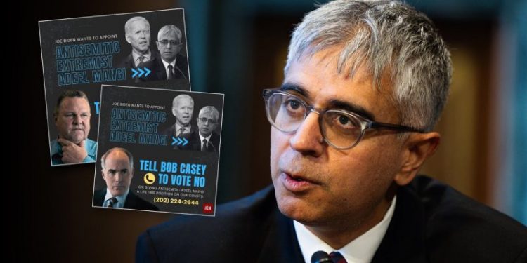 Judicial group targets ‘antisemite’ Biden nominee with alleged ties to terrorist sympathizers