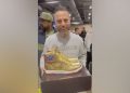 CEO wins autographed golden Donald Trump sneakers after $9K bid
