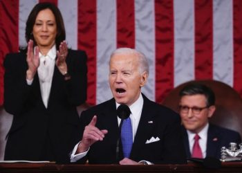 Biden assails ‘predecessor’ Trump, GOP in sharply partisan State of the Union speech