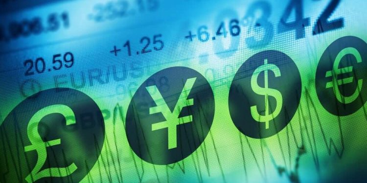 The Euro index down to 1047.5, Yen index rises to 744.3