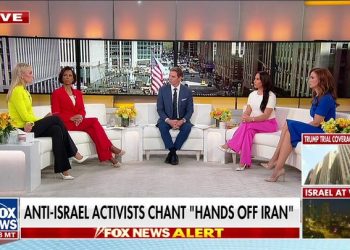 Agitator behind ‘Death to America’ chants in Chicago contributes to Iran state TV, Hezbollah-linked channel