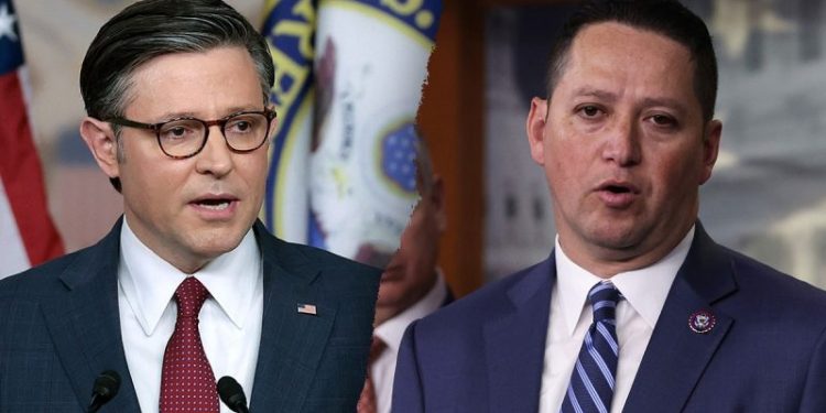 Johnson fundraises for House Republican who called Matt Gaetz, Bob Good ‘scumbags’