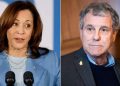 Vulnerable Dem senator hit with immigration ad tying his policies to his ‘new friend’ Kamala Harris